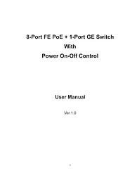 ClearView POE-SW881 Owner's Manual