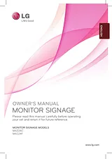 LG M4224FCBA Owner's Manual