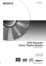 Sony DAR-RH1000 User Manual