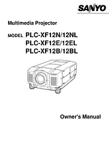 Sanyo PLC-XF12B Manual Do Proprietário
