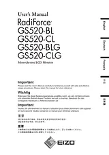 Eizo GS520-BLG Manuale Utente