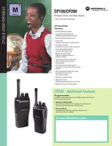 Motorola CP200 Benutzerhandbuch