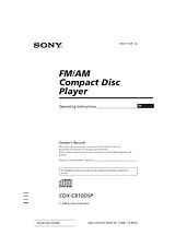 Sony cdx-c810dsp 