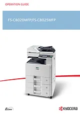 KYOCERA FS-C8025MFP Справочник Пользователя