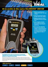 Ideal Networks FiberMASTER Cable tester, cable tester 33-931 Information Guide