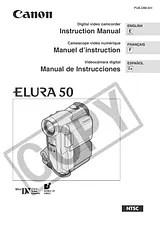 Canon 50 Manuel D'Instructions