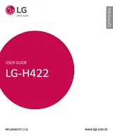 LG LGH422 Guia Do Utilizador
