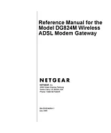 Netgear DG824M Manual De Referência