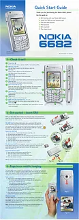 Nokia 6682 Guide D’Installation Rapide
