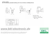 Bkl Electronic Low power connector Plug, right angle 4 mm 1.7 mm 72615 1 pc(s) 72615 Техническая Спецификация