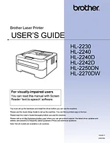 Brother HL-2250DN ユーザーズマニュアル