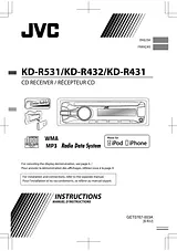 JVC KD-R432 User Manual