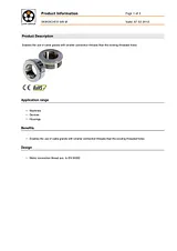 Lappkabel Cable gland reducer M20 M16 Brass Brass 52104312 1 pc(s) 52104312 Техническая Спецификация