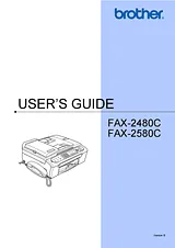Brother FAX-2580C ユーザーズマニュアル