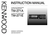 Kenwood TM-271E Manuale Utente