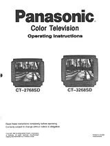 Panasonic ct-13r31 User Guide
