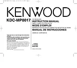 Kenwood KDC-MP8017 说明手册