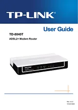 TP-LINK TD-8840T Manuel D’Utilisation