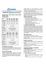 Kern Parcel scales Weight range bis 35 kg EOB 35K10 User Manual