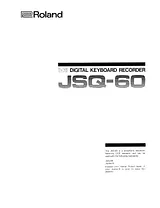 Roland JSQ-60 Manuale Utente