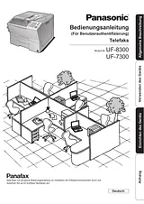 Panasonic UF-8300 Operating Guide