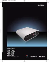 Sony VPL-ES5 Справочник Пользователя