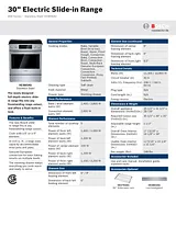 Bosch HEI8054U Product Datasheet