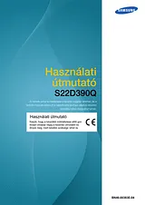 Samsung 22"-os LED Monitor az optimális játékélményhez Manual De Usuario