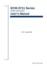 Sony ECM-3711 Manual De Usuario