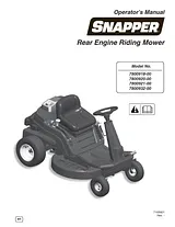 Snapper 7800918-00 用户手册