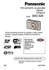 Panasonic DMCSZ9EP Guia De Utilização