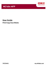 OKI MC160n Manual Do Utilizador