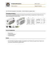 Lappkabel EPIC® H-DD 42 SCM Pin insert 11285100 Scheda Tecnica