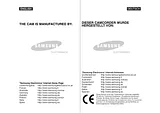 Samsung VP-M110B Справочник Пользователя