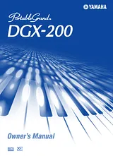 Yamaha DGX-200 Betriebsanweisung