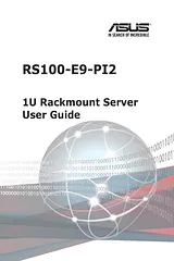 ASUS RS100-E9-PI2 ユーザーガイド