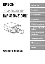 Epson EMP 8100NL Manuel D’Utilisation