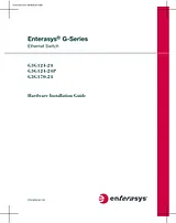 Enterasys g3g124-24 Manuel D’Utilisation