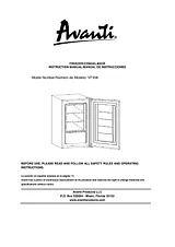 Avanti VF306 Manual De Instrucciónes
