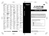 Roland JUNO-G Manuale Proprietario