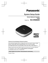 Panasonic KX-HNB600 User Manual