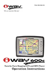 Lowrance 600c Operating Guide