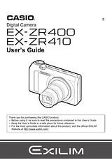 Casio EX-ZR-410 User Manual