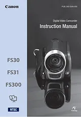 Canon FS31 Manual Do Utilizador