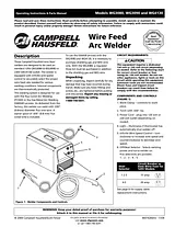 Campbell Hausfeld WG4130 Справочник Пользователя