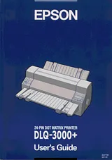 Epson DLQ-3000+ Справочник Пользователя