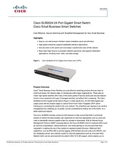 Cisco slm2024 Guide De Spécification
