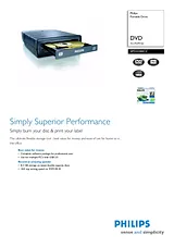 Philips Portable Drive SPD3200CC DVD 16x ReWriter Leaflet