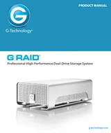 G-Technology G-RAID Professional High-Performance Dual-Drive Storage System 0G02289 사용자 설명서