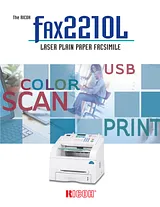 Ricoh Fax 2210L 966093 User Manual